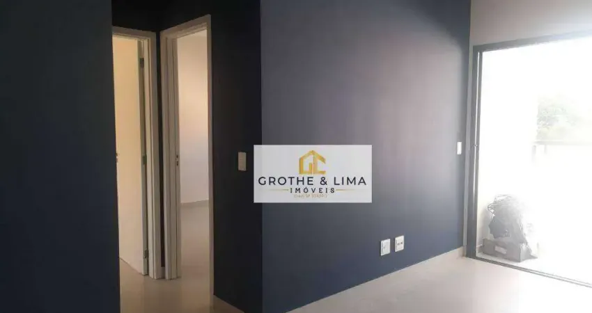 Apartamento com 2 dormitórios, 65 m² - venda por r$ 460.000,00 ou aluguel por r$ 3.310,00/mês - jardim das nações - taubaté/sp