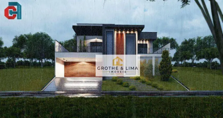 Casa com 3 dormitórios, 2 suítes à venda, 250 m² - condomínio parque vale dos lagos - jacareí/sp