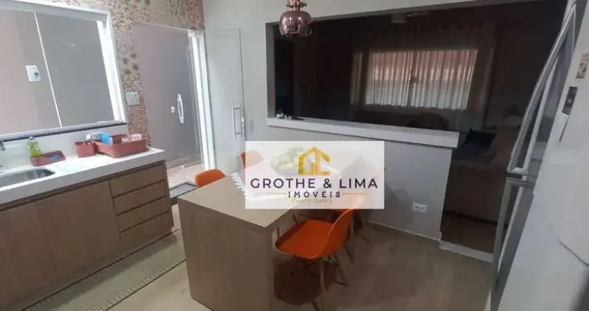 Casa com 2 dormitórios à venda, 62 m² por r$ 400.000,00 - parque são luís - taubaté/sp