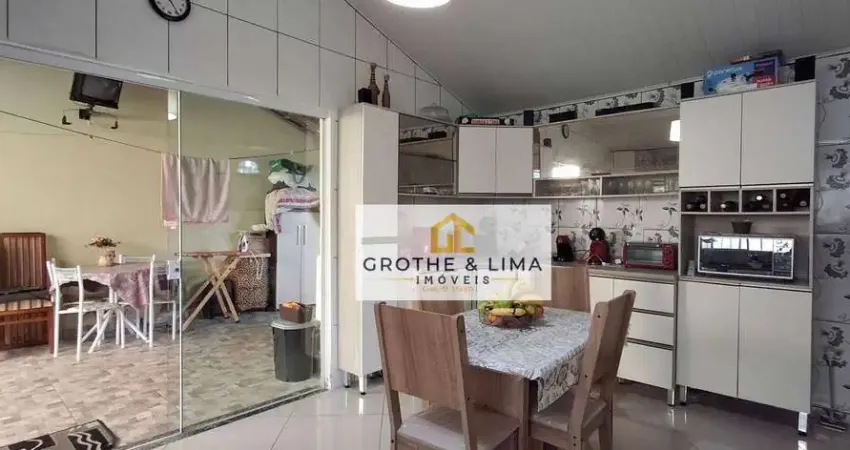 Casa com 2 dormitórios à venda, 56 m² por r$ 320.000,00 - vila dos comerciarios ii - taubaté/sp