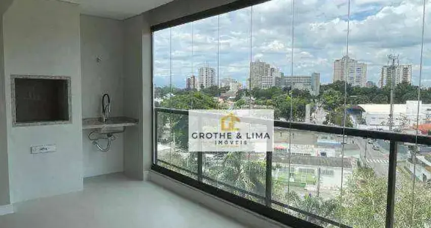 Apartamento com 3 dormitórios, 109 m² - venda por r$ 800.000,00 ou aluguel por r$ 4.580,00/mês - jardim das nações - taubaté/sp