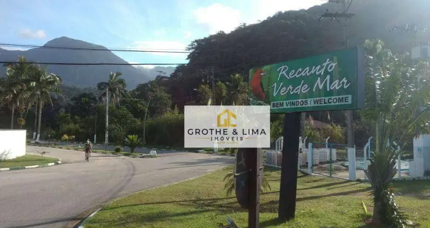 Terreno à venda, 402 m² - condomínio recanto verde mar - massaguaçu