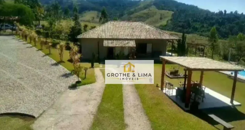 Sítio com 3 dormitórios à venda, 3200 m² por r$ 980.000,00 - morro azul - paraibuna/sp