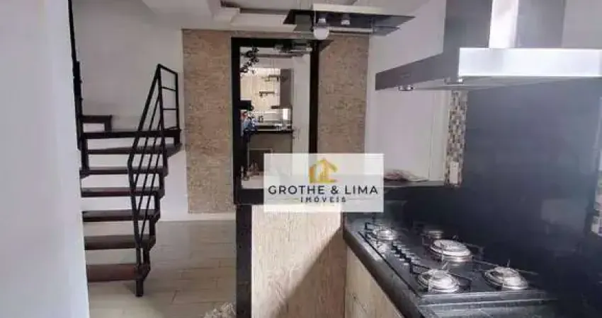 Sobrado com 3 dormitórios à venda, 120 m² por r$ 600.000,00 - condomínio veredas - taubaté/sp