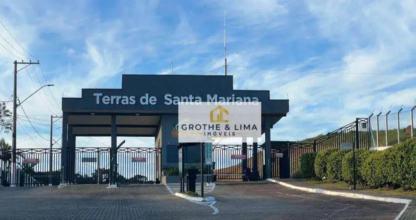 Terreno à venda, 1200 m² por r$ 340.000,00 - condomínio terras de santa mariana - caçapava/sp