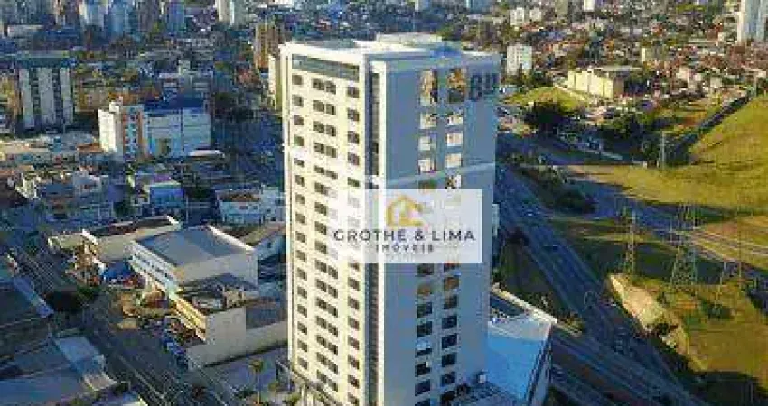 Sala para alugar, 53 m² por r$ 3.543,00/mês - jardim são dimas - são josé dos campos/sp