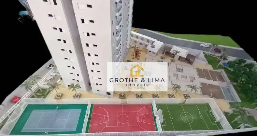 Apartamento com 3 dormitórios, 1 suíte à venda, 70 m² - jardim califórnia - jacareí/sp