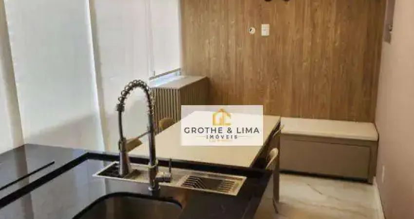 Apartamento com 1 dormitório para alugar, 40 m² por r$ 3900/mês - jardim aquarius - são josé dos campos/sp