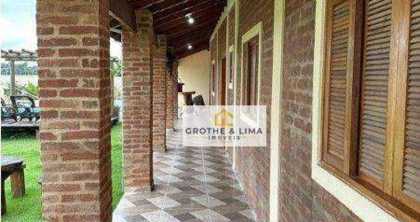 Chácara com 2 dormitórios à venda, 1000 m² por r$ 480.000 - jardim maria cândida - caçapava/sp