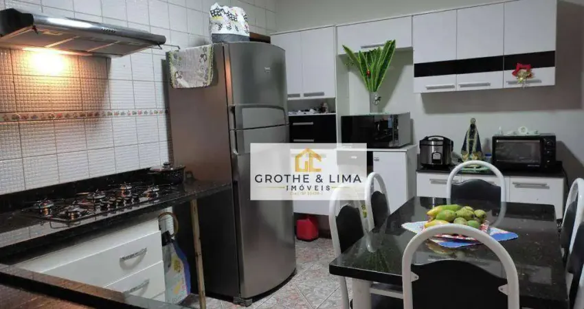 Casa com 3 dormitórios à venda, 157 m² por r$ 450.000 - jardim santa marina - jacareí/sp
