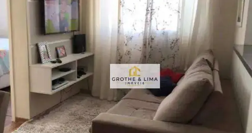 Apartamento com 2 dormitórios à venda, 43 m² - palmeiras de são josé - são josé dos campos/sp