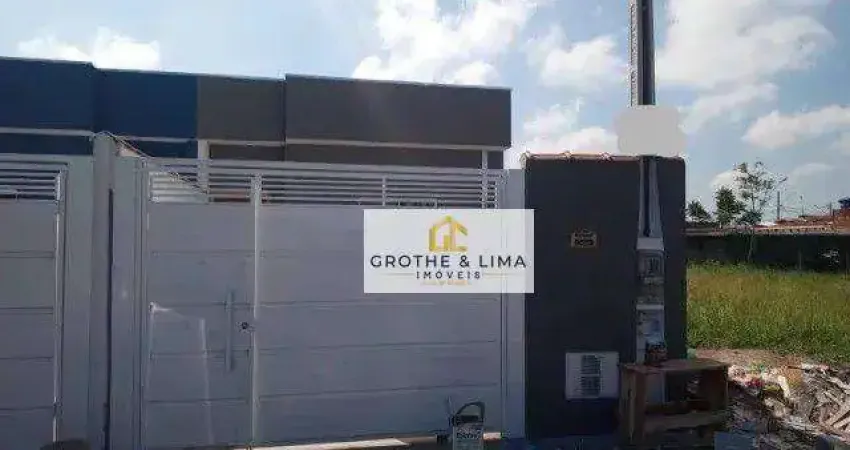 Casa com 3 dormitórios à venda, 74 m² por r$ 243.800,00 - residencial e comercial portal dos eucaliptos - pindamonhangaba/sp