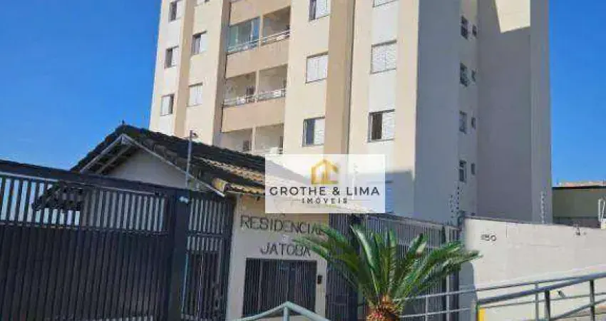 Apartamento com 2 dormitórios à venda, 53 m² - cidade salvador - jacareí/sp