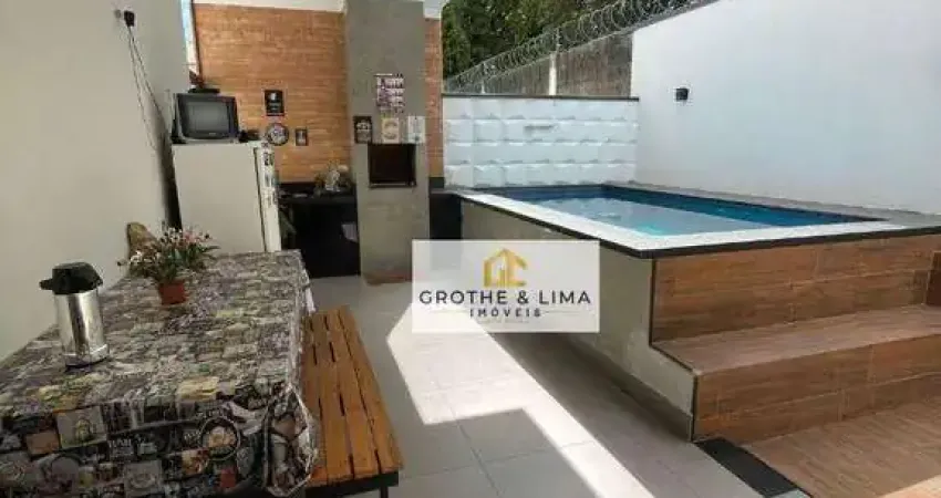 Casa com 4 dormitórios à venda, 168 m² por r$ 1.050.000,00 - bairro dos guedes - tremembé/sp
