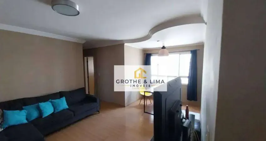Apartamento com 3 dormitórios, 1 suíte à venda, 80 m² - jardim das colinas - são josé dos campos/sp