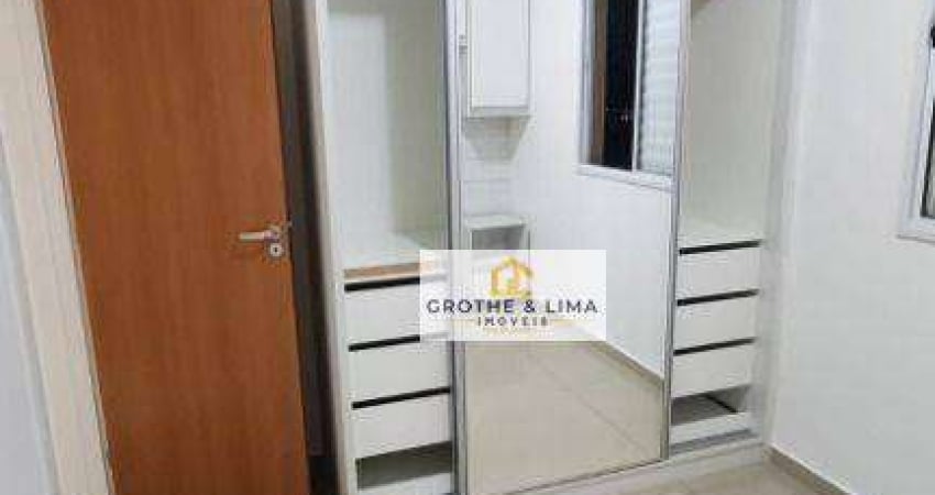 Apartamento com 2 dormitórios à venda, 46 m² por r$ 270.000,00 - vila iracema - são josé dos campos/sp