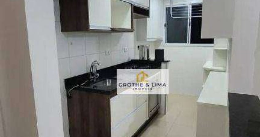 Apartamento com 2 dormitórios à venda, 46 m² - vila iracema - são josé dos campos/sp