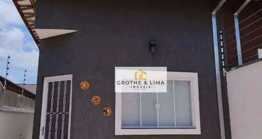 Casa com 2 dormitórios à venda, 70 m² por r$ 320.000,00 - chácara belo horizonte - taubaté/sp