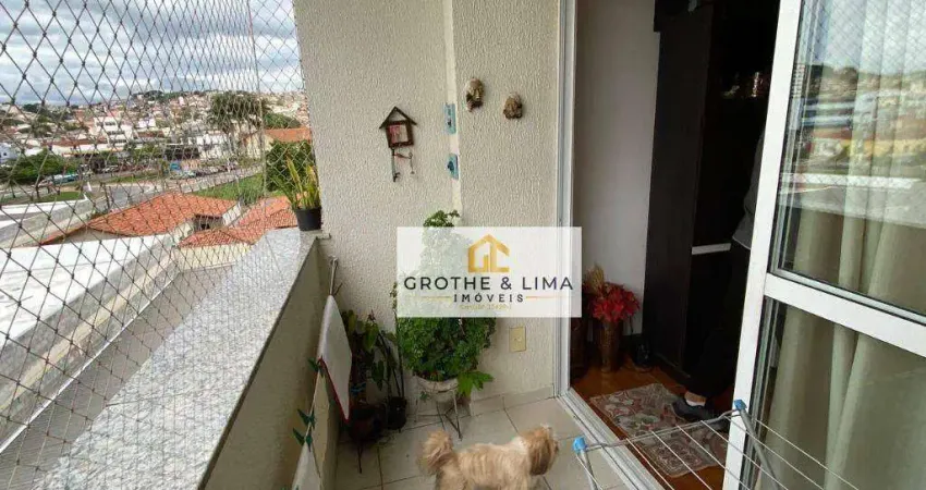 Aparamento a venda  edificio villa di florença fica na região central em jacareí - sp.