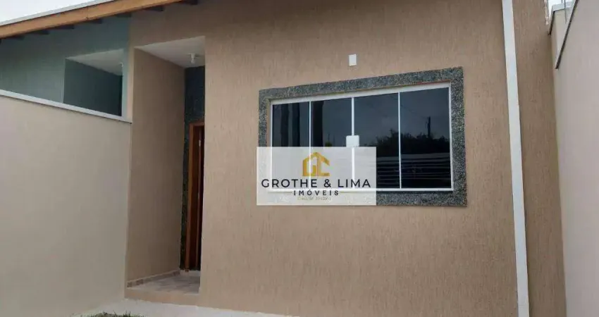 Casa com 2 dormitórios à venda, 70 m² por r$ 295.000,00 - residencial estoril - taubaté/sp