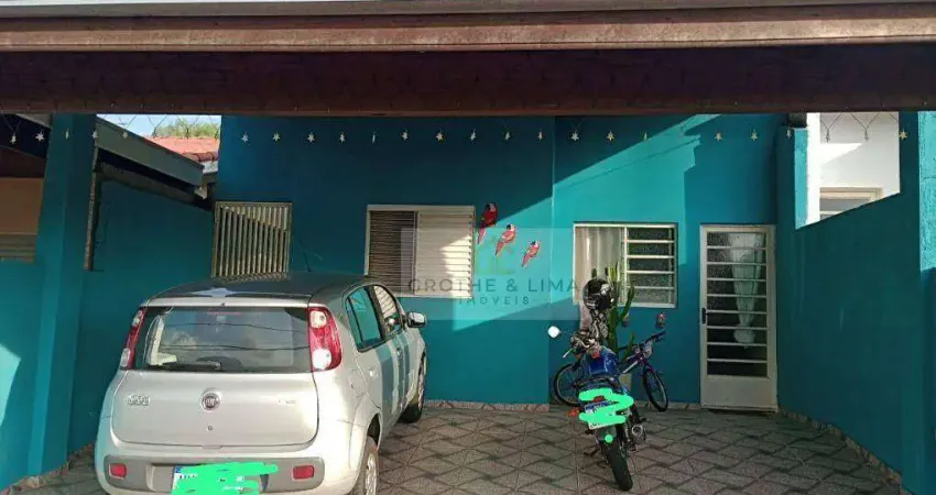 Casa com 2 dormitórios à venda, 51 m² por r$ 275.600 - parque santo antônio - jacareí/sp