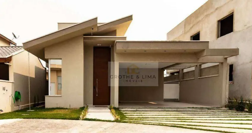 Casa térrea residencial bosque dos manacás - jacareí - 3 dormitórios - 132m²