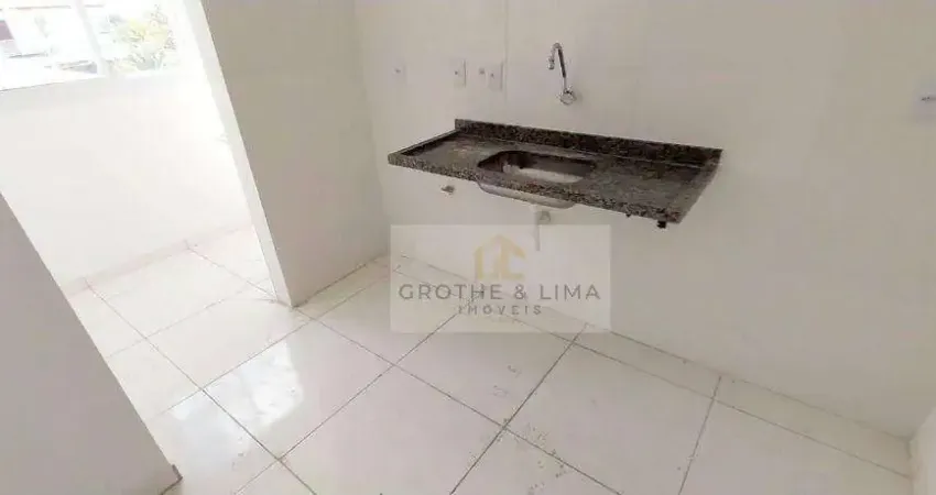 Apartamento com 2 dormitórios, residencial sinai, jardim colonial, 52m²