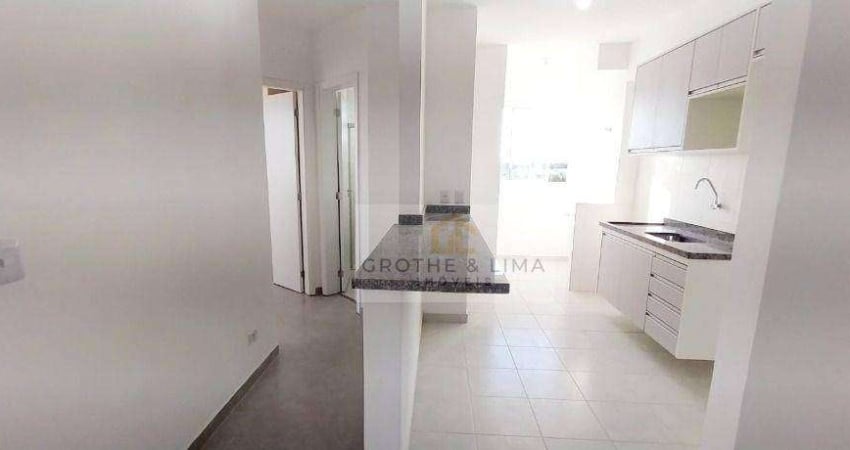 Apartamento com 2 dormitórios e 49m² no jardim colonial, zona sul de são josé dos campos