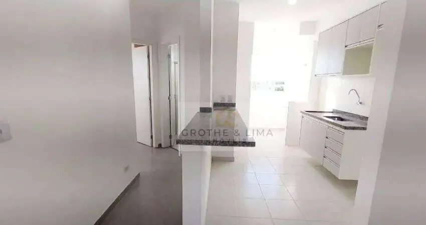 Apartamento com 2 dormitórios e 49m² no jardim colonial, zona sul de são josé dos campos