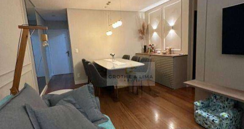 Apartamento zona sul com 96m² 4 dormitórios sendo 1 suíte à venda por r$ 870.000,00 - floradas de são josé - são josé dos campos - sp