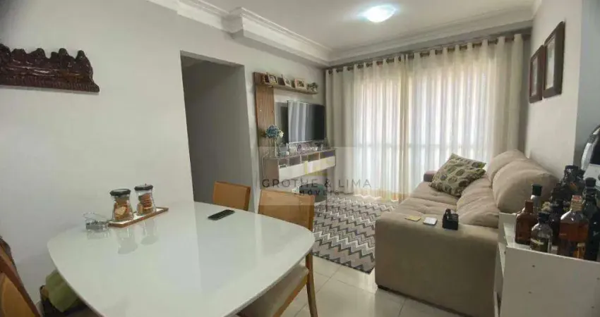 Apartamento com 2 dormitórios à venda, 69 m² por r$ 580.000,00 - jardim califórnia - jacareí/sp