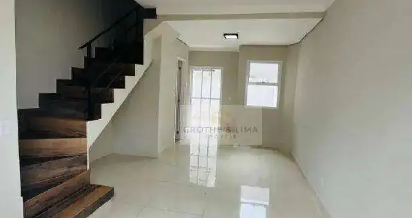 Sobrado novo com 2 dormitórios à venda, 56 m² - loteamento jardim helena - são josé dos campos/sp