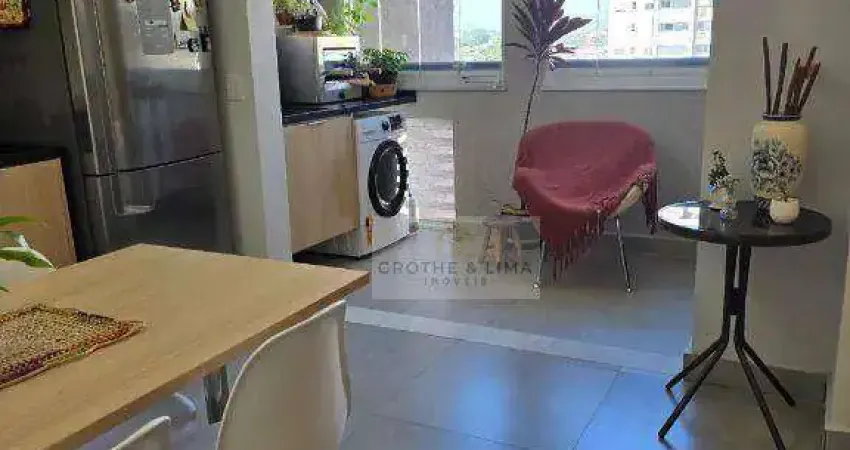 Apartamento com 2 dormitórios, 1 suíte à venda, 55 m² - parque industrial - são josé dos campos/sp