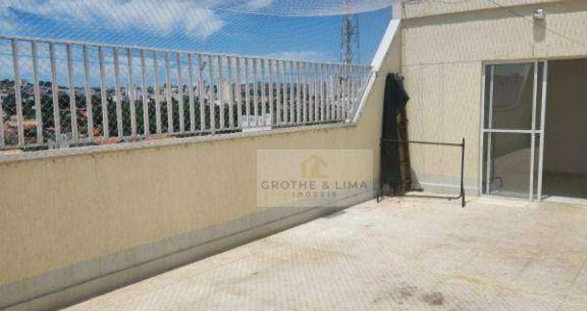 Cobertura com 4 dormitórios à venda, 180 m² por r$ 477.000,00 - esplanada independência - taubaté/sp