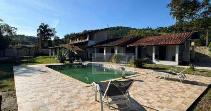 Chácara com 3 dormitórios à venda, 1500 m² por r$ 1.097.500,00 -  estancia nova campos do jordão - santa branca/sp