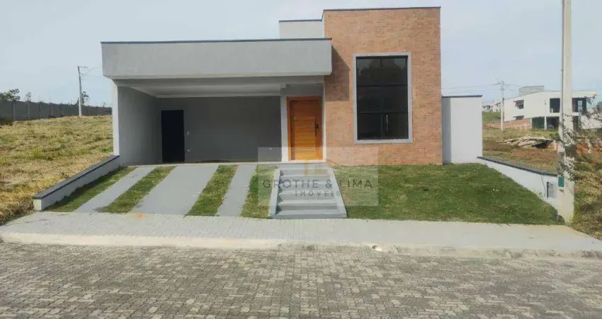 Casa nova com 3 dormitórios, 3 suítes à venda, 155 m² - terras altas - caçapava/sp