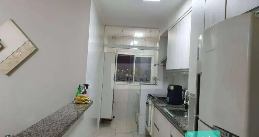 Apartamento com 2 dormitórios à venda, 64 m² por r$ 480.000,00 - parque industrial - são josé dos campos/sp