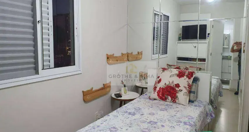 Apartamento com 2 dormitórios à venda, 64 m² por r$ 480.000,00 - parque industrial - são josé dos campos/sp