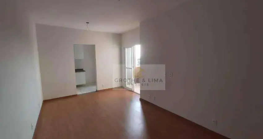 Apartamento com 2 dormitórios à venda, 54 m² por r$ 254.400,00 - parque são luís - taubaté/sp