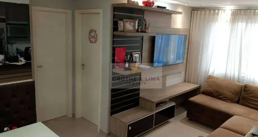 Apartamento com 2 dormitórios à venda, 47 m² por r$ 400.000,00 - villa branca - jacareí/sp