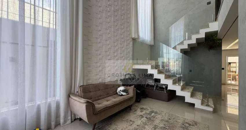 Sobrado com 3 dormitórios, 3 suítes à venda, 200 m² - Cond. Bela Vista - Caçapava/SP