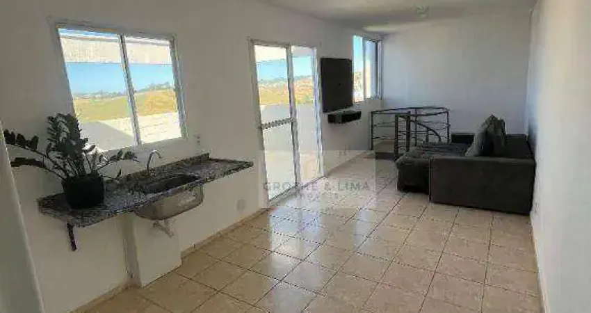 Cobertura com 2 dormitórios, 90 m² - venda por r$ 392.200,00 ou aluguel por r$ 2.830,00/mês - jardim paraíso - jacareí/sp