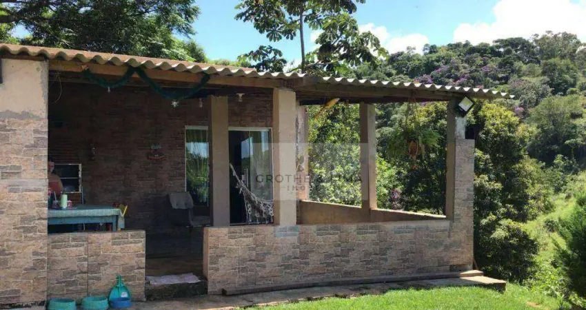 Chácara com 1 dormitório à venda, 1700 m² por r$ 495.000 - canaã - jambeiro/sp