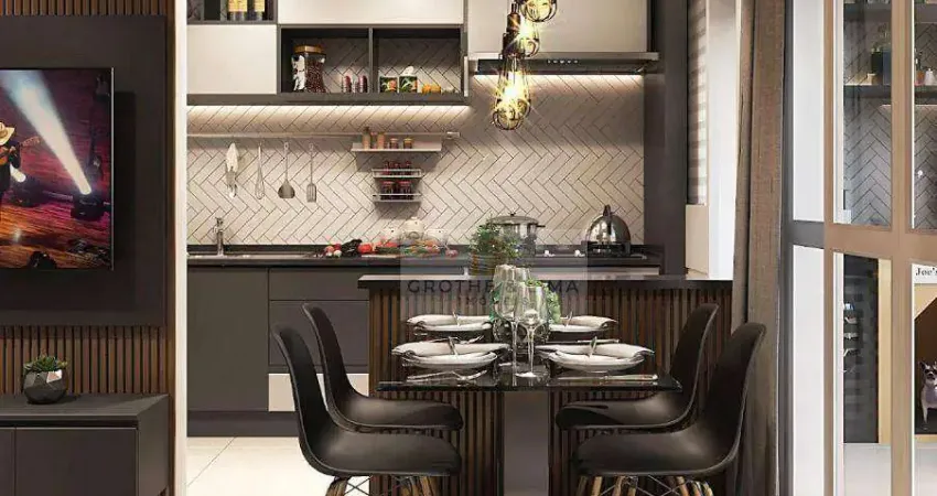 Apartamento com 2 dormitórios à venda, 58 m² por r$ 280.000,00 - parque urupês - taubaté/sp