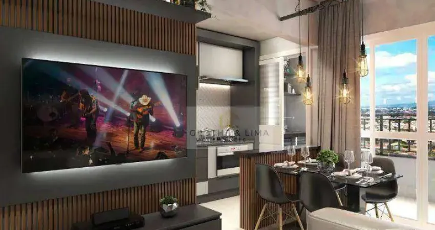 Apartamento com 2 dormitórios à venda, 58 m² por r$ 300.000 - parque urupês - taubaté/sp