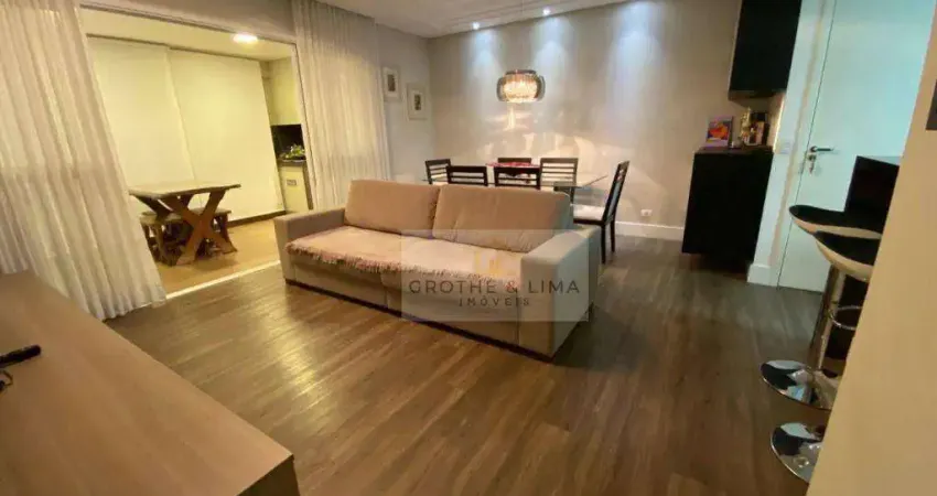 Apartamento com 3 dormitórios à venda, 100 m² por r$ 1.175.000,00 - jardim das indústrias - são josé dos campos/sp