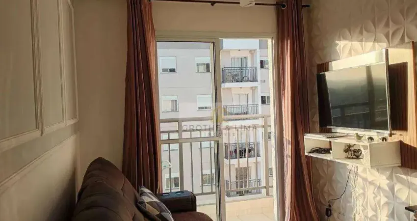 Apartamento com 2 dormitórios à venda, 47 m² por r$ 380.000,00 - parque dos príncipes - jacareí/sp