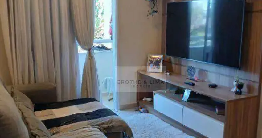 Apartamento com 2 dormitórios à venda, 68 m² por r$ 318.000 - parque são luís - taubaté/sp