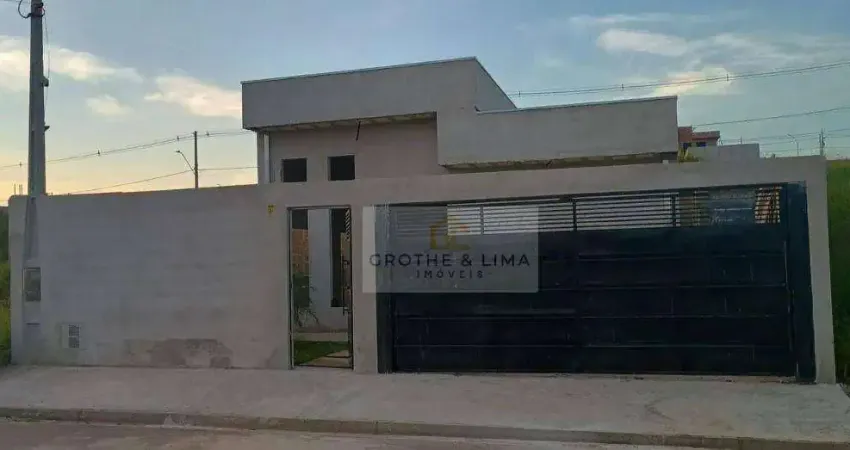 Casa em construção, fase de acabamento no residencial amor – 3 quartos, suíte e 228m² de terreno