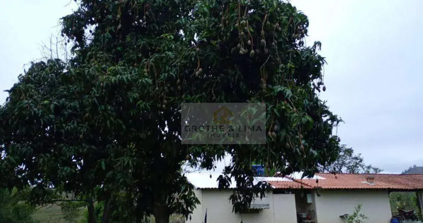 Chácara com 1 dormitório à venda, 8500 m² por r$ 473.000,00 - chácara belo horizonte - taubaté/sp